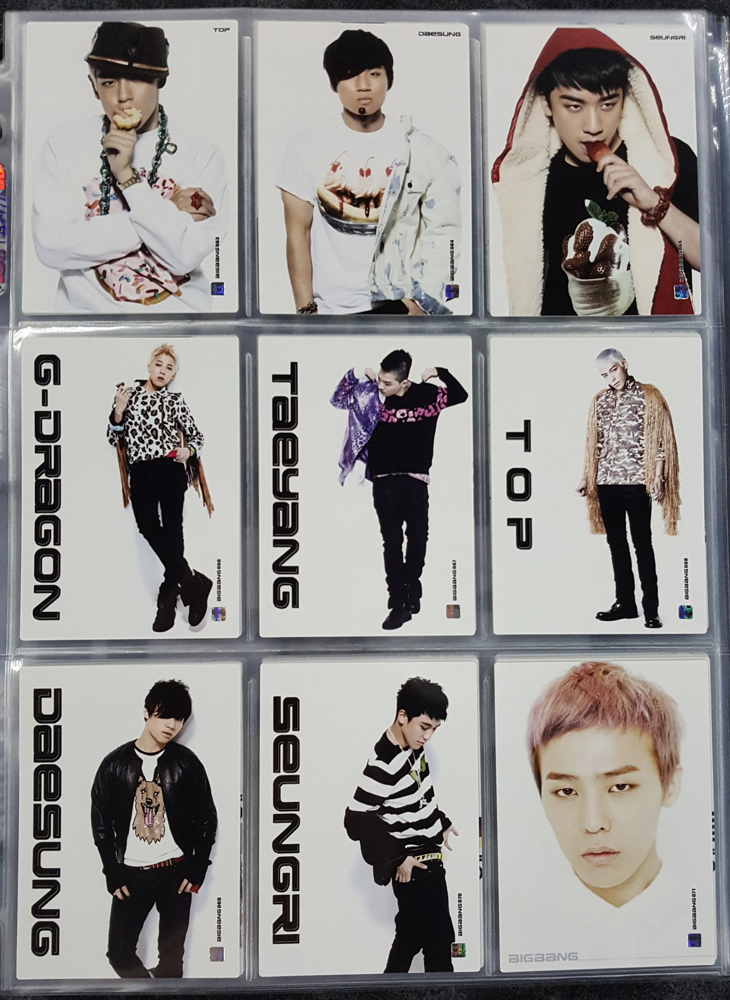 2011 - Official Collection Cards - Full Set of 100 — my BIGBANG